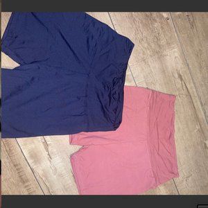 Amazon 2 pack biker shorts never worn